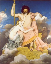 Jupiter et Thétis, deJean-Auguste-Dominique Ingres 1811